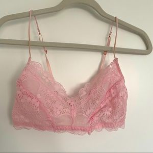 Honeydew lace bralette